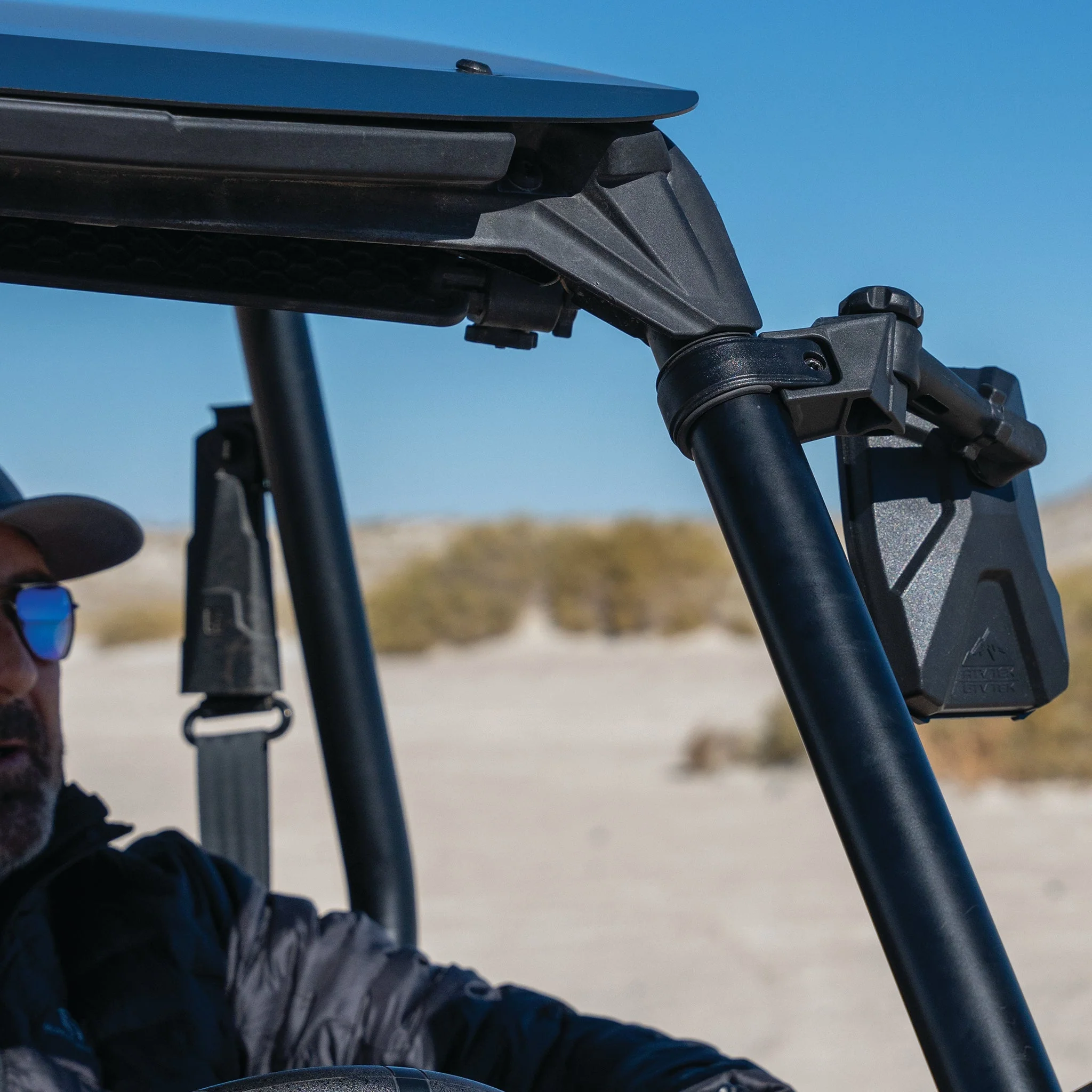 ATV-UTV TEK Clearview UTV Mirror w/ Anti Vibration & Breakaway - Custom Clamp System - Image 8