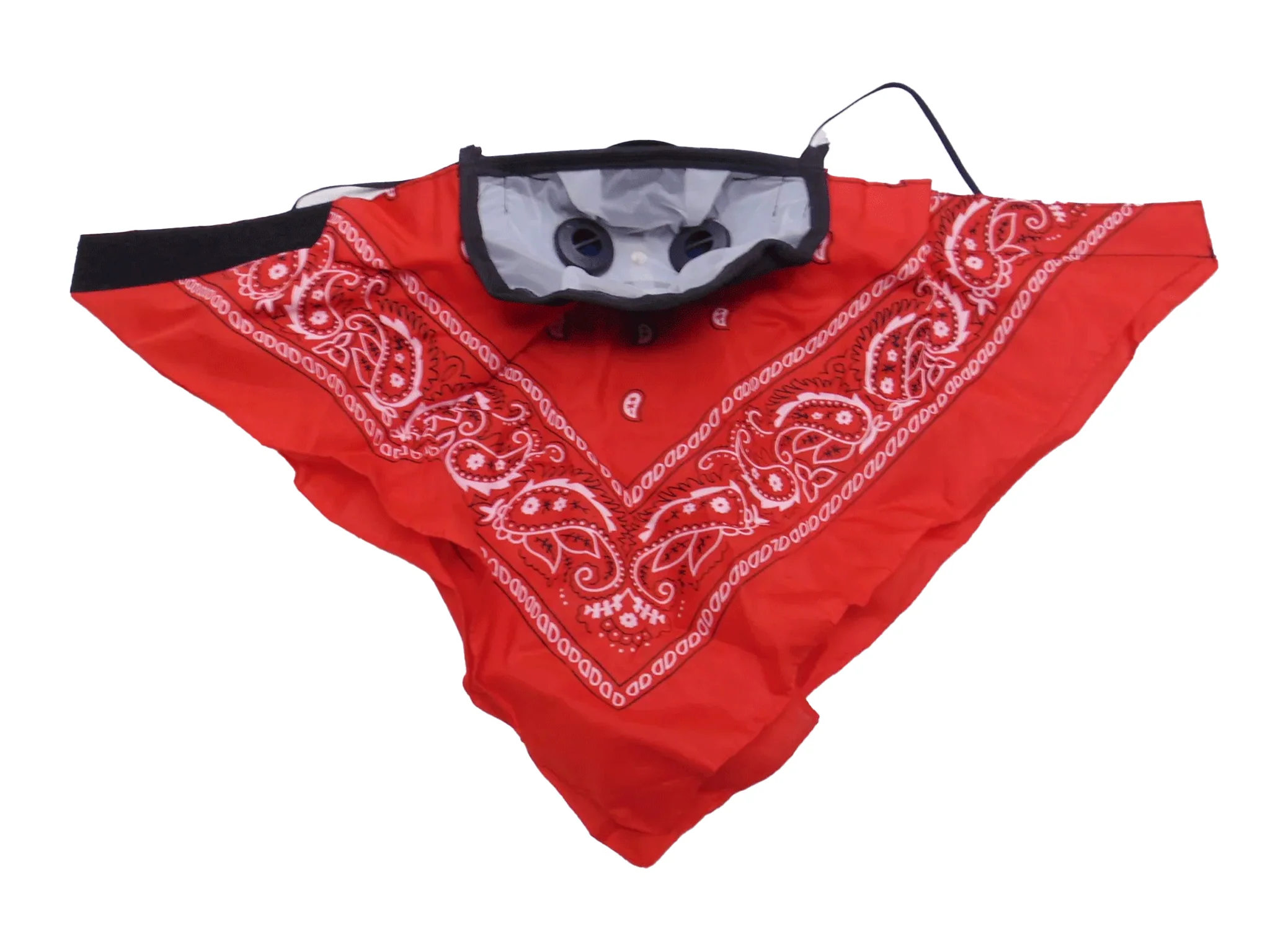 ATV-UTV TEK PRO BANDANA DUST MASK RED - Image 5