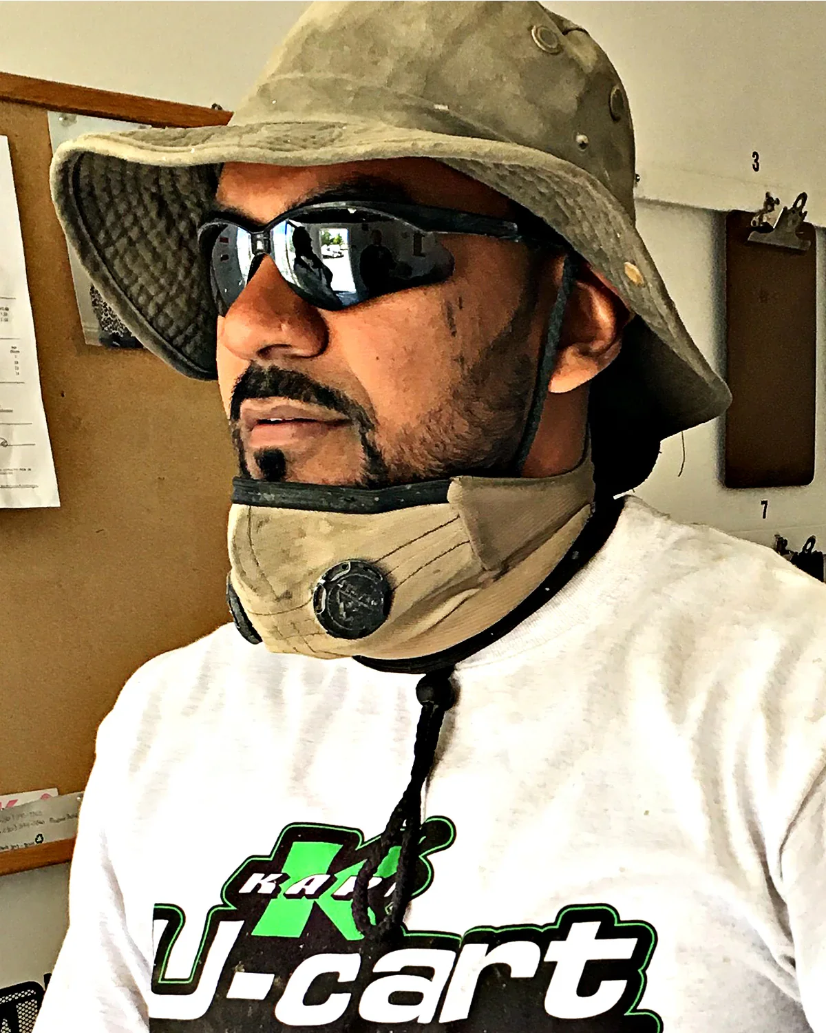 ATV-UTV TEK PRO SERIES DUST MASK TAN - Image 4