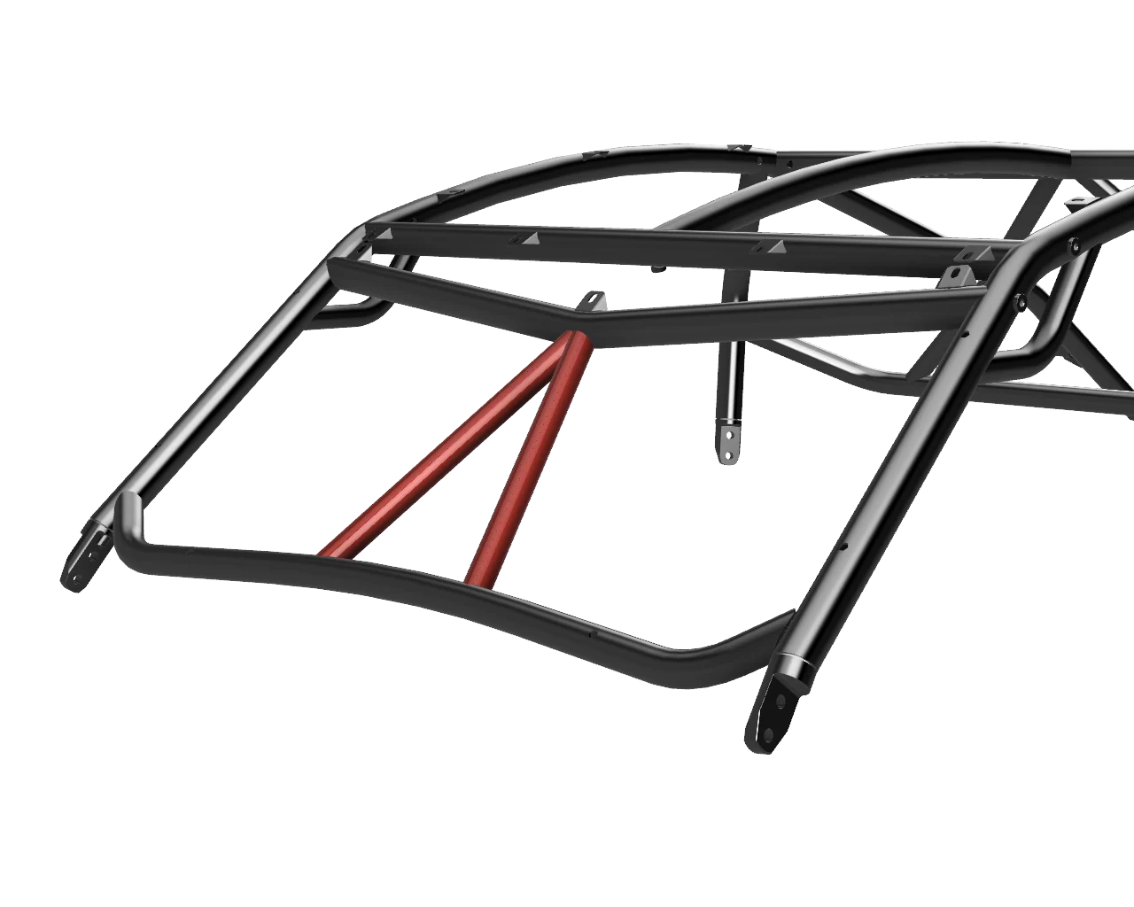 Cage Option: Front Intrusion Bars Lo-Brow KRX (2-Seat)