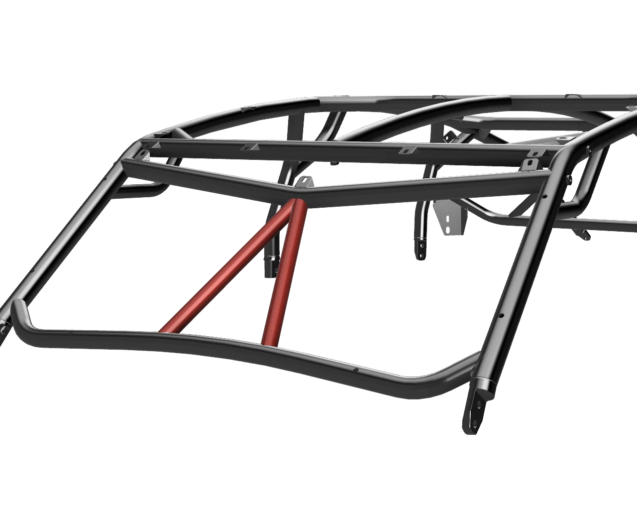 Cage Option: Front Intrusion Bars Lo-Brow KRX (4-Seat)