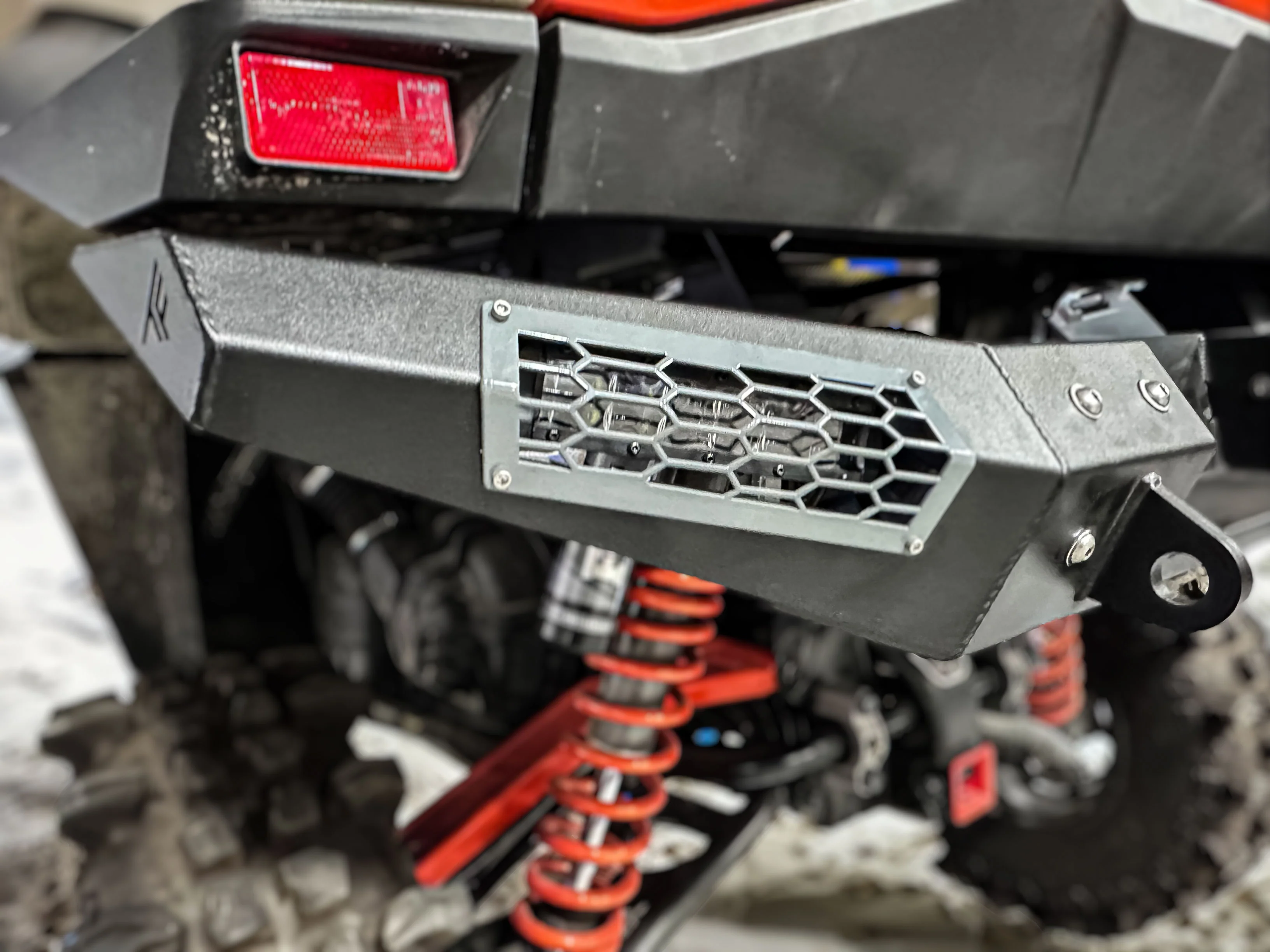 Can-Am Commander Winch Ready Rear Bumper - ELITE EDITION - Image 3
