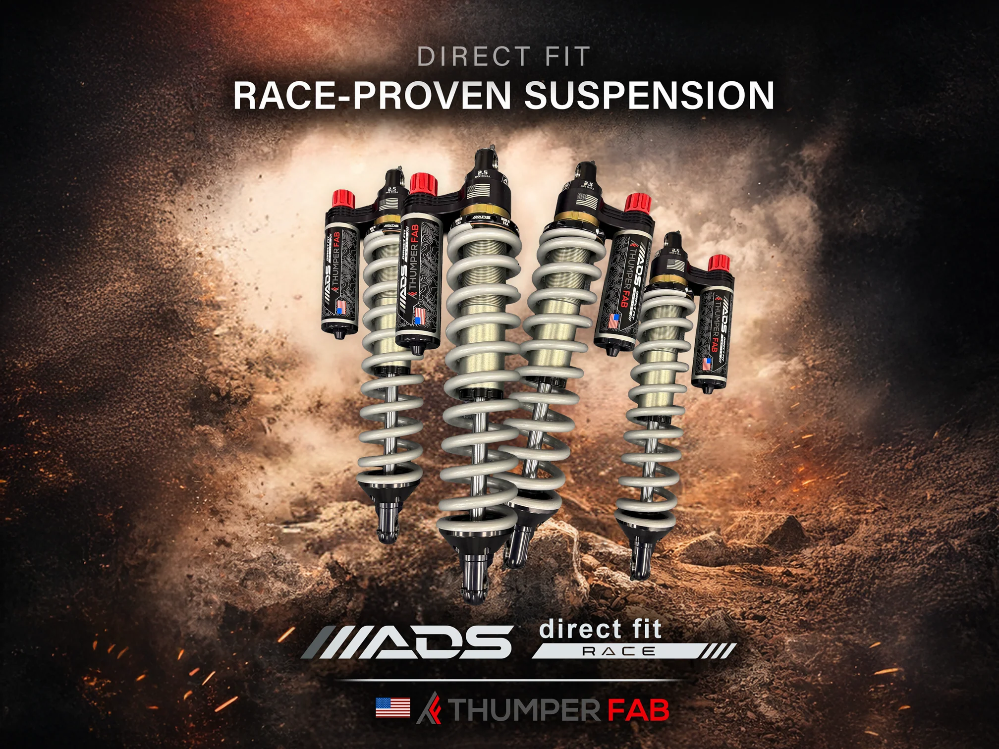 TF290005.4S | Can-Am Defender HD11 - OEM Upgrade Shock Set - ADS Racing (CREW) - Image 2