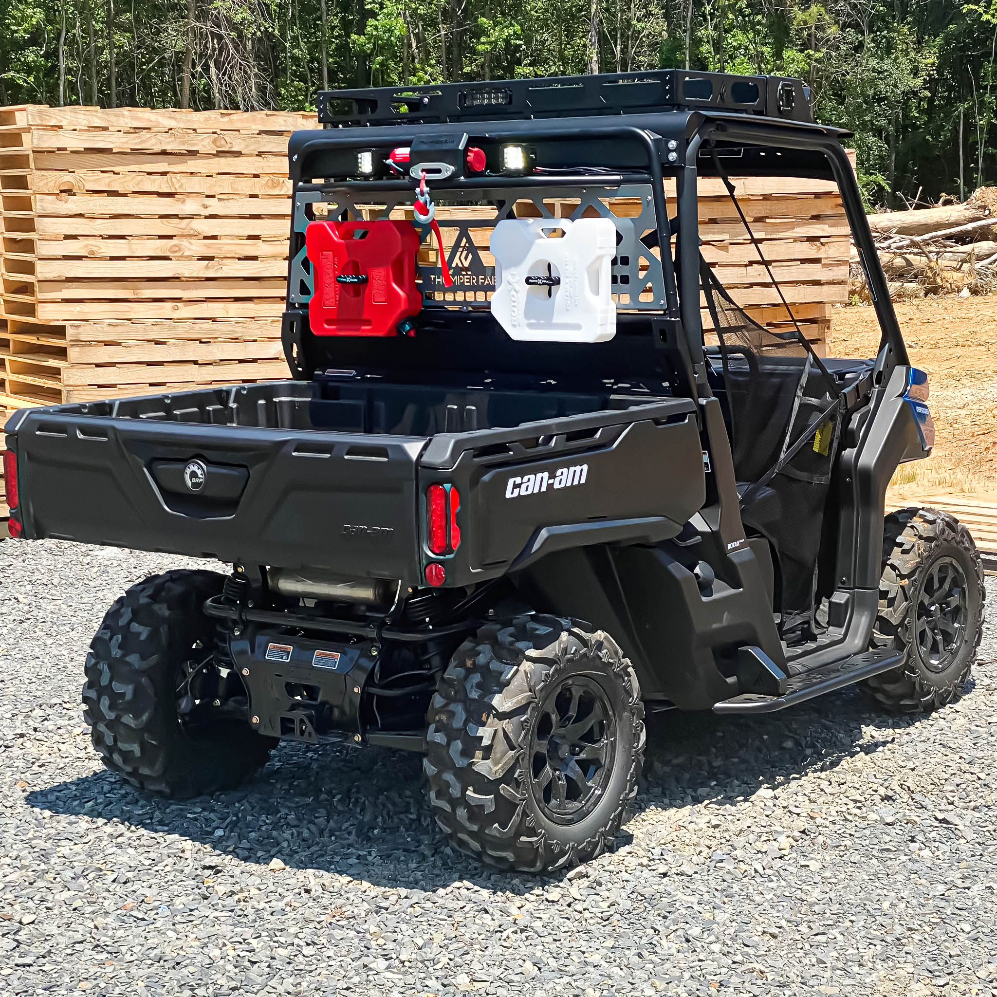 Can-Am Defender Winch Headache Rack - Image 4