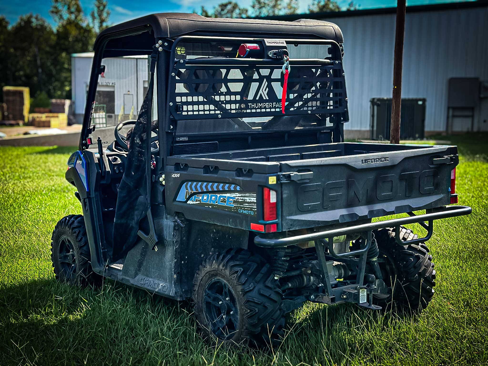 TF261601 | CFMOTO UForce 600 Winch Headache Rack - Image 4
