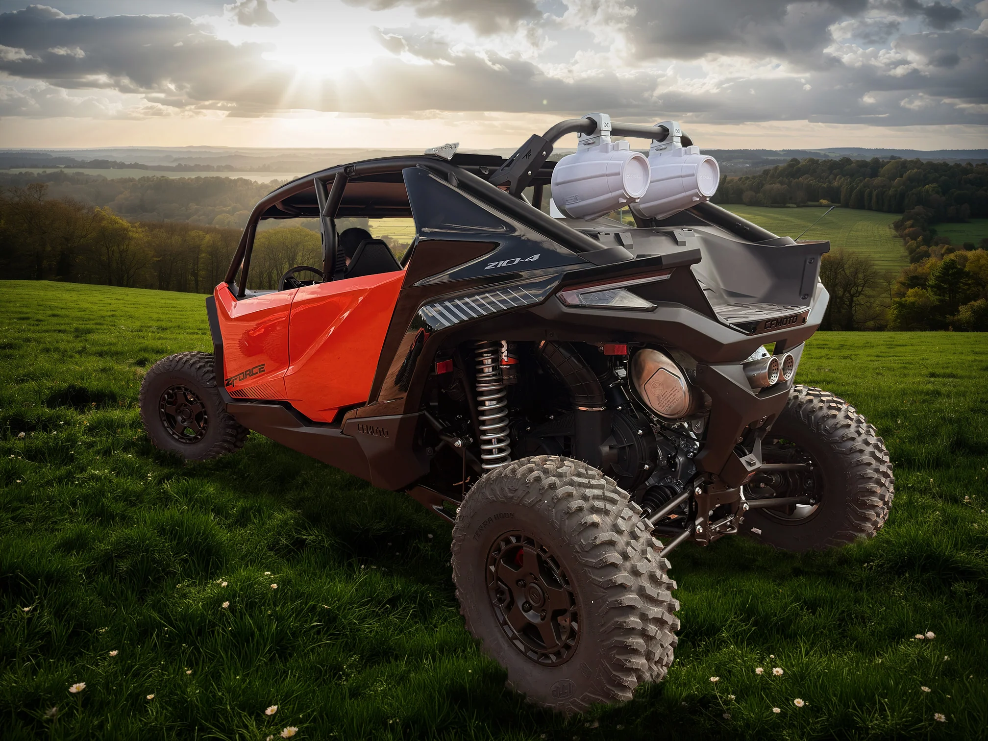 TF330001 | CFMOTO ZForce Z10 Wake Tower Speaker Bar - Image 3