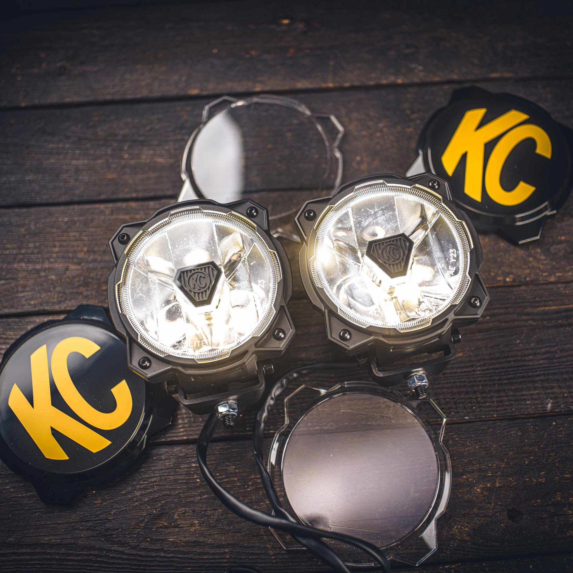 KC HiLiTES Gravity® Titan™ 6" LED - Pair Pack - Spot Beam - Image 14