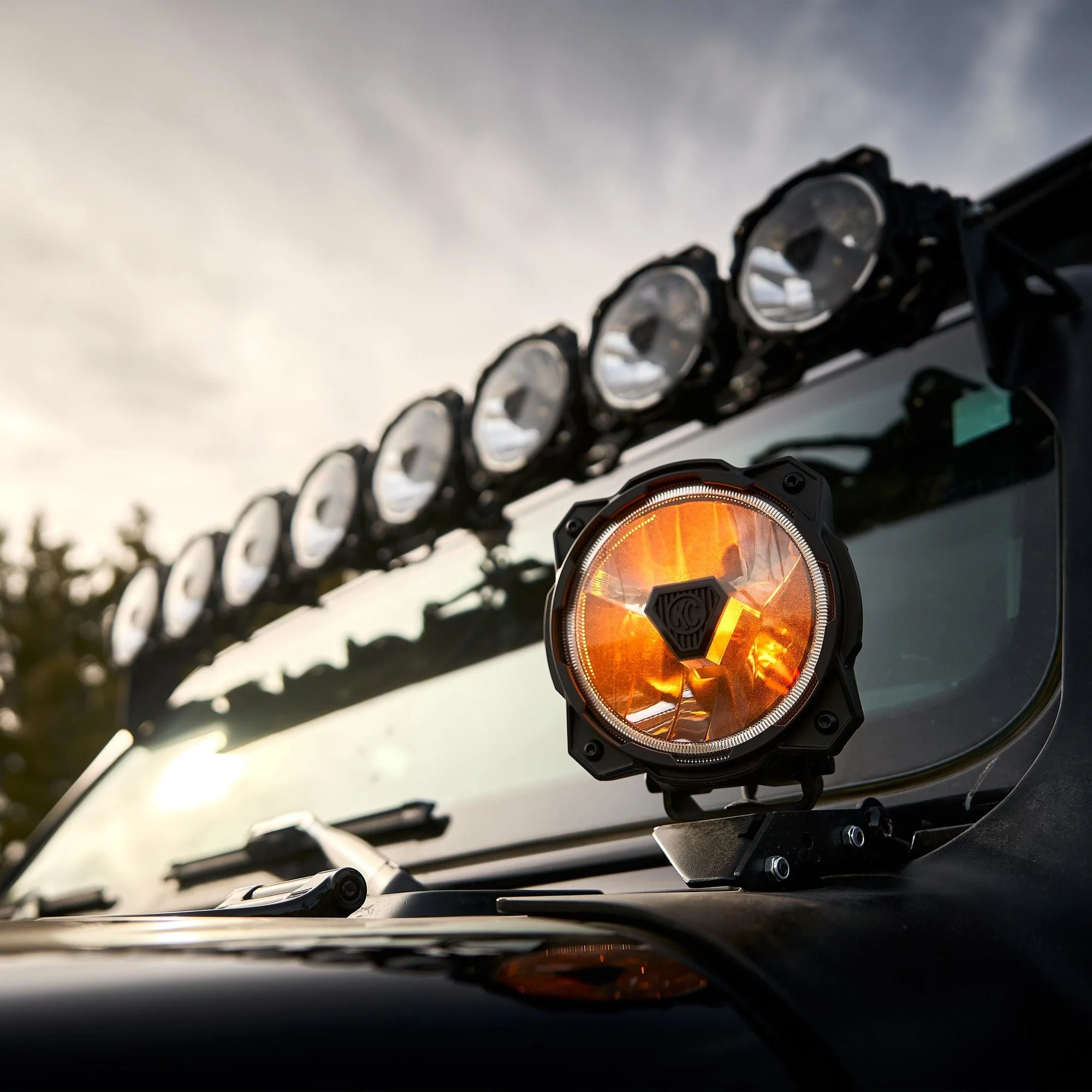 KC HiLiTES Gravity® Titan™ 6" LED - Pair Pack - Wide-40 Beam - Image 7