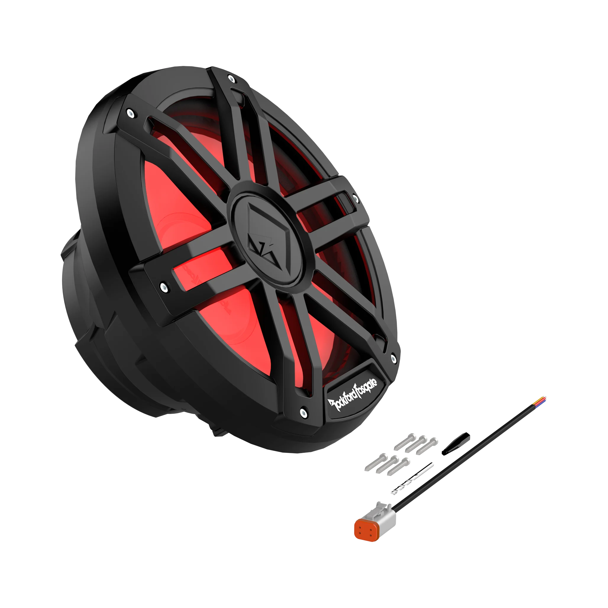 M1 12" DVC 2ohm Color Optix Marine Subwoofer - Black - Image 5