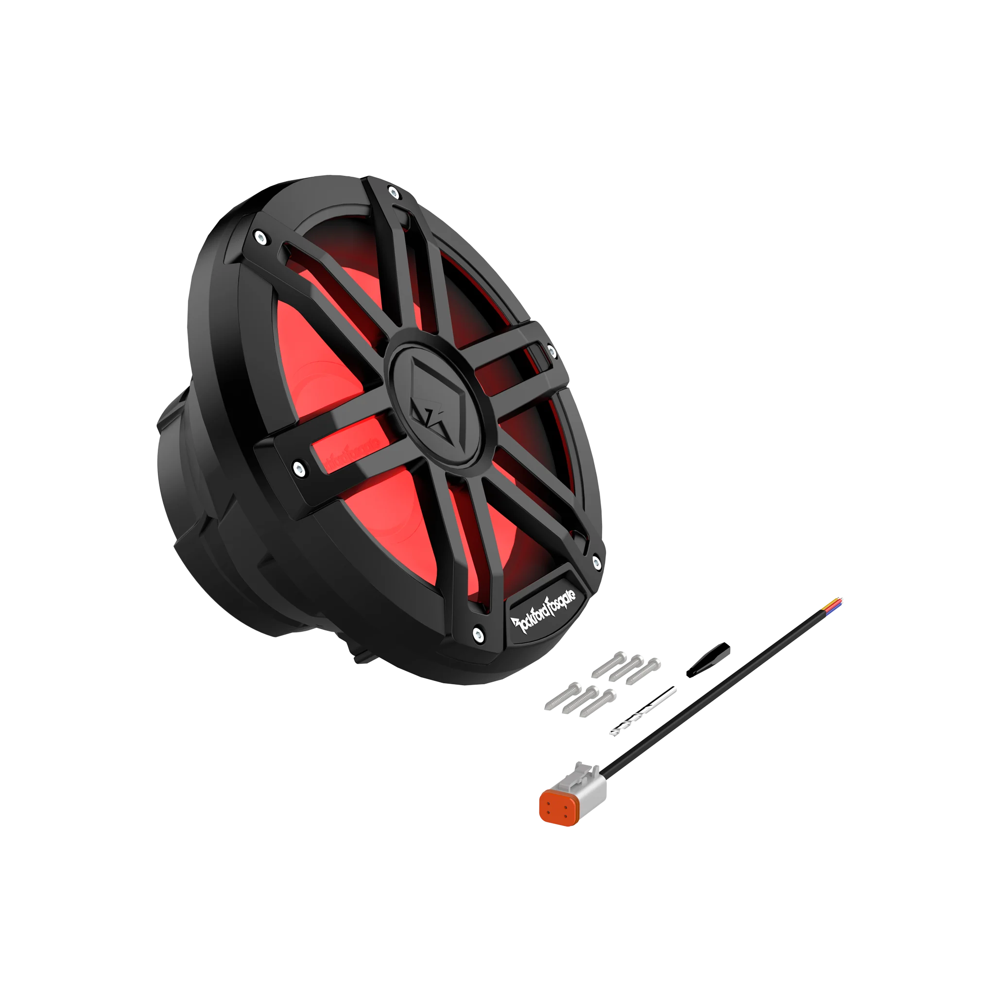 M1 10" DVC 4ohm Color Optix™ Marine Subwoofer - Black - Image 5