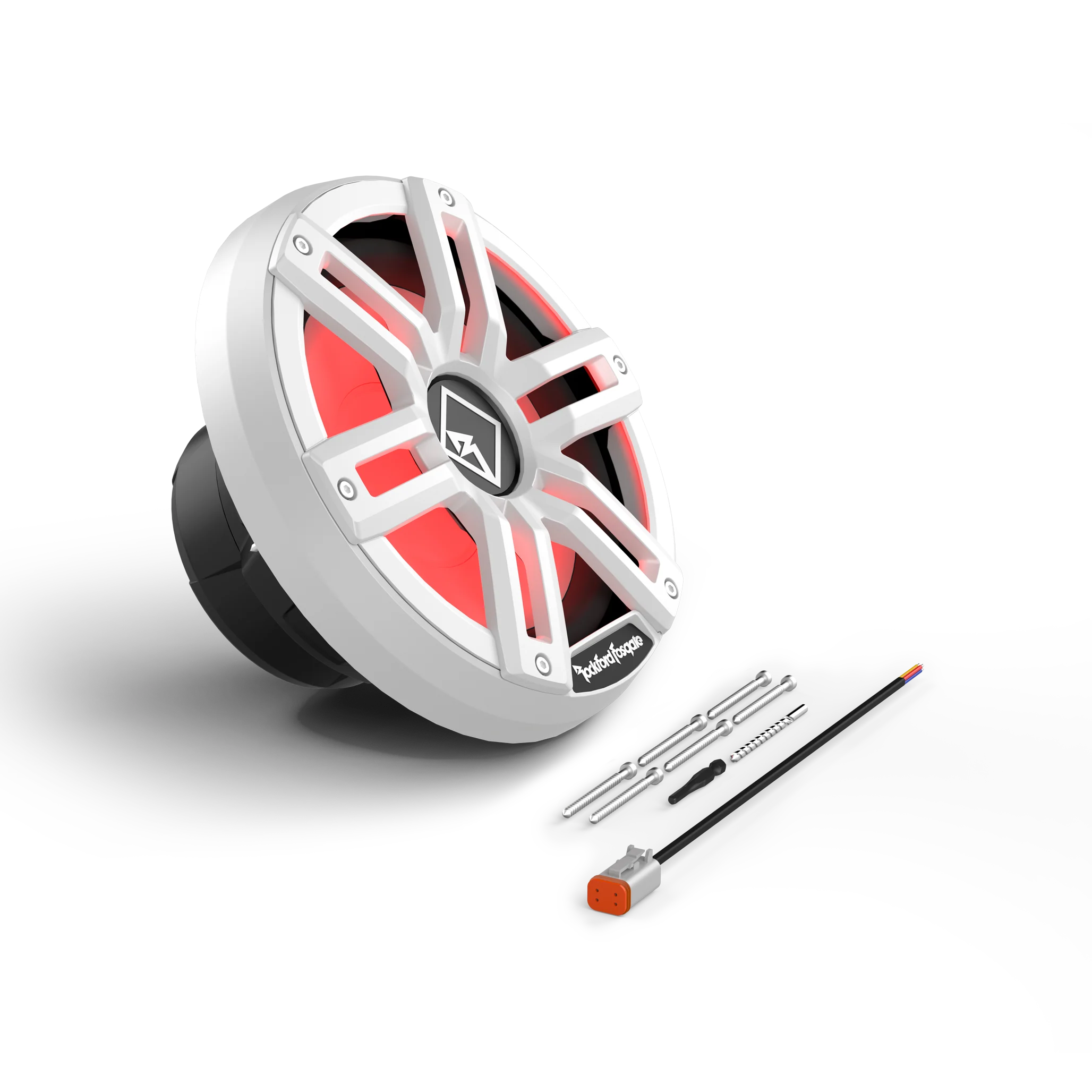M2 10" DVC 2ohm Color Optix™ Infinite Baffle Marine Subwoofer - White - Image 7