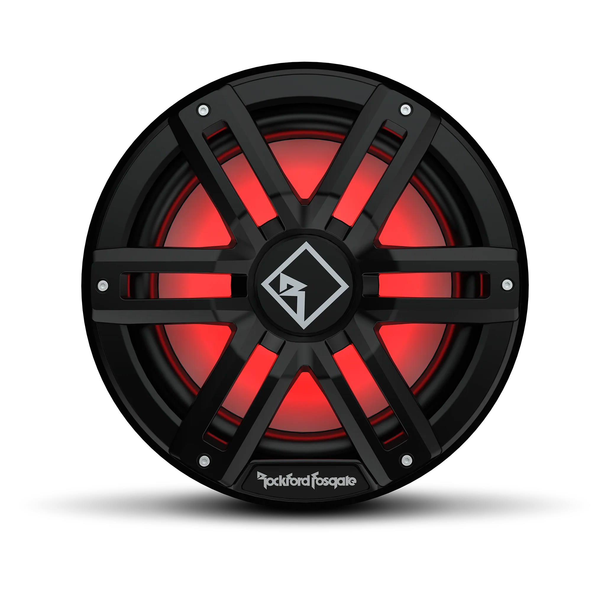 M2 12" DVC 4ohm Color Optix Infinite Baffle Marine Subwoofer - Black - Image 3