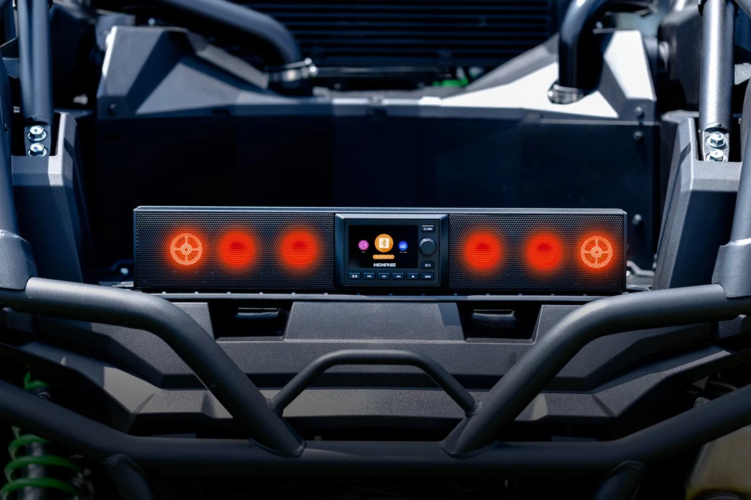 Memphis Powersports 24" Sound Bar with LED and Video Input - Image 3