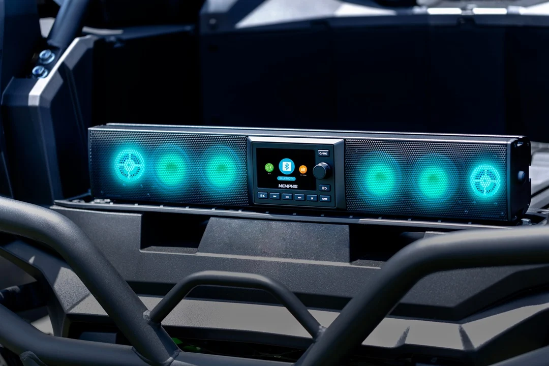 Memphis Powersports 24" Sound Bar with LED and Video Input - Image 4