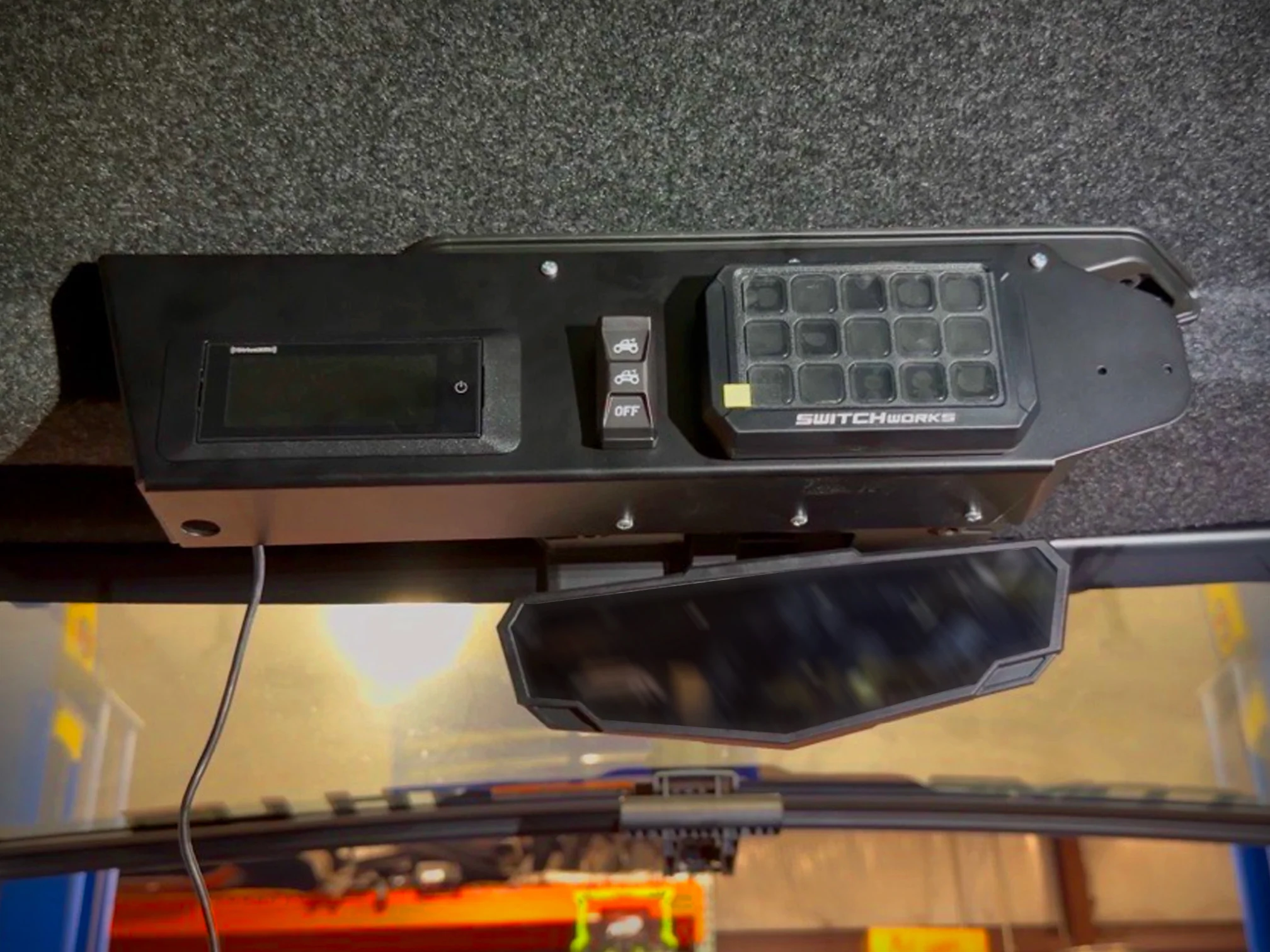 TF230905 | Polaris Ranger 1500 XD Overhead Switch Control Center - Image 3