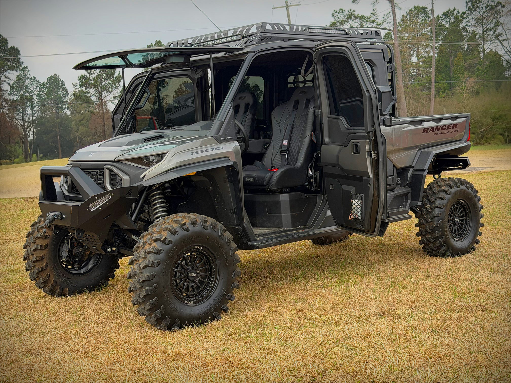 TF233201 | Polaris Ranger 1500 XD Seat Mount Kit- Simpson Racing Seats - Image 4