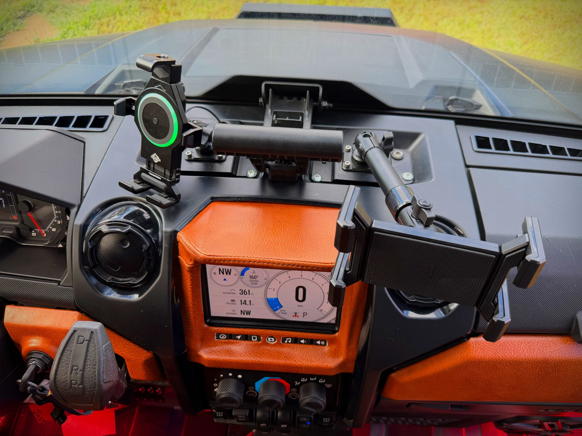 TF230909 & TF230910 | Polaris Ranger 1500 XD Tablet Dash Mount - Image 5