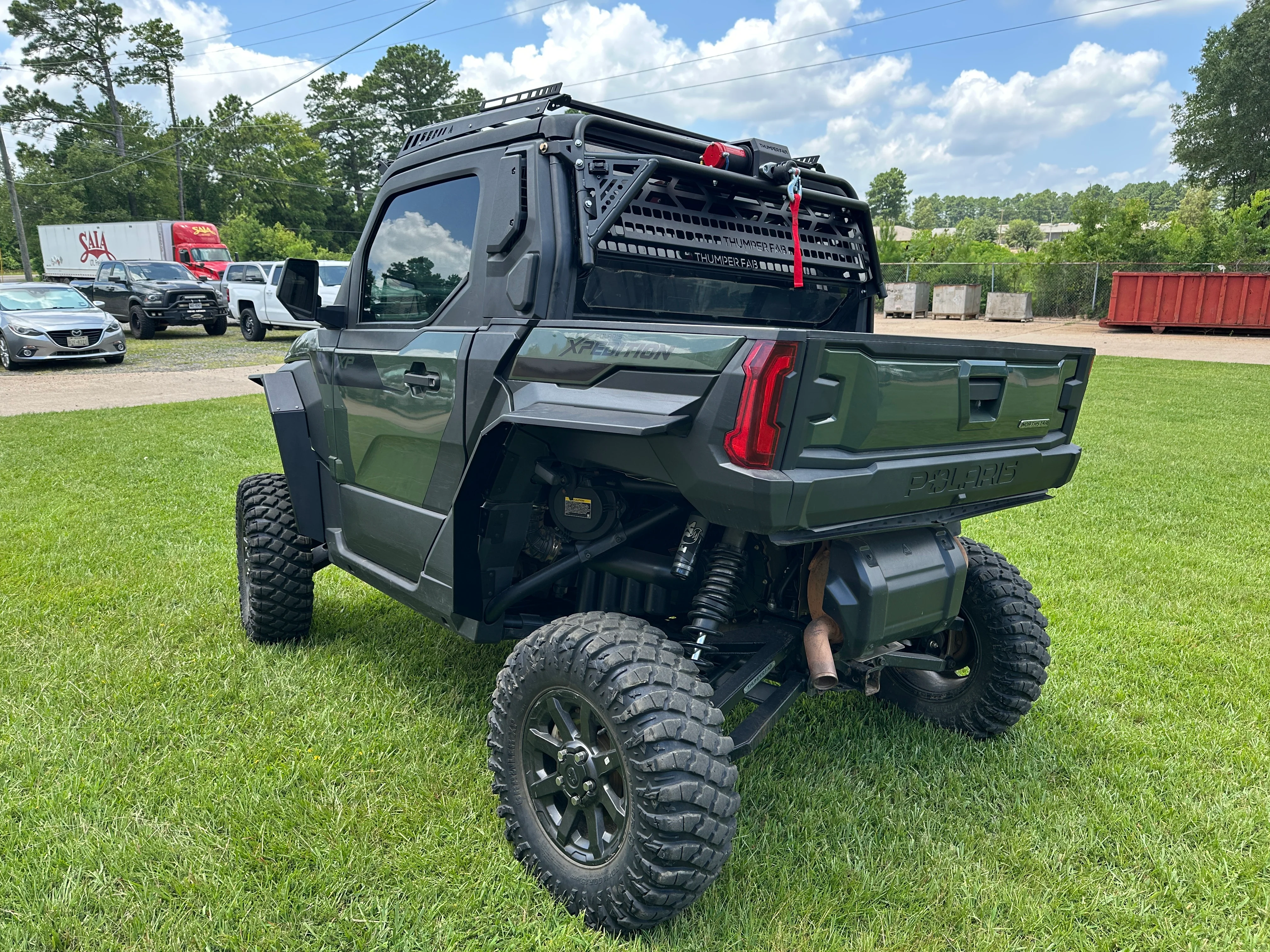 Polaris Xpedition Winch Headache Rack - Image 8