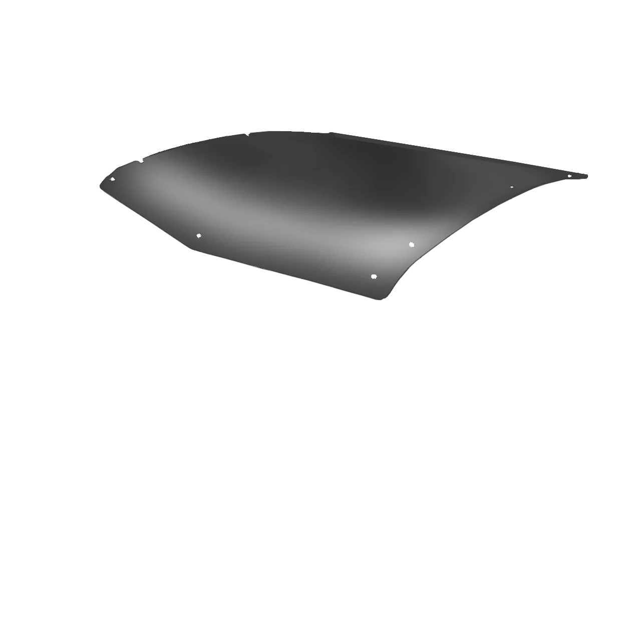 RZR XP 1000 / XP Turbo / XP Turbo S - 2-Seat Roof Aluminum - Image 2