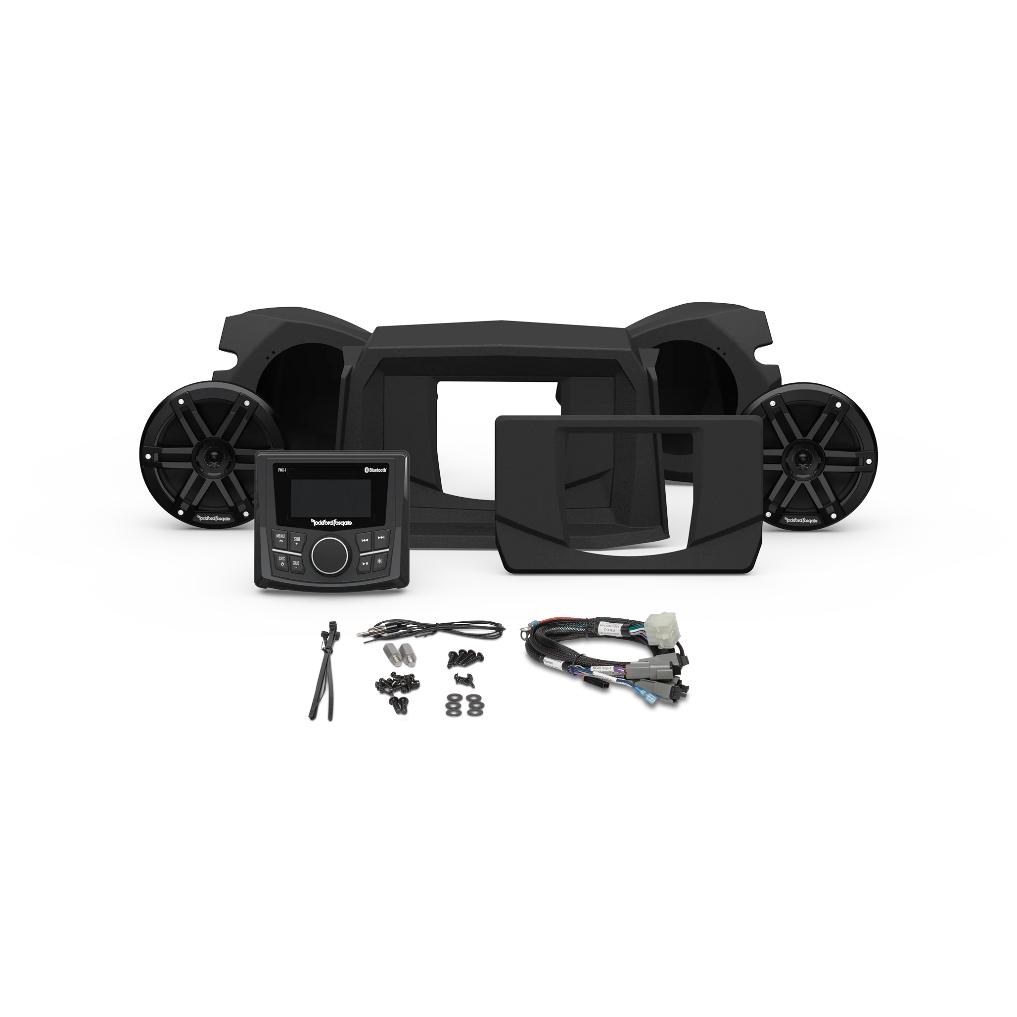 2014+ Polaris RZR Rockford Fosgate Audio Kit Gen 3 (Stage 1) - Image 2