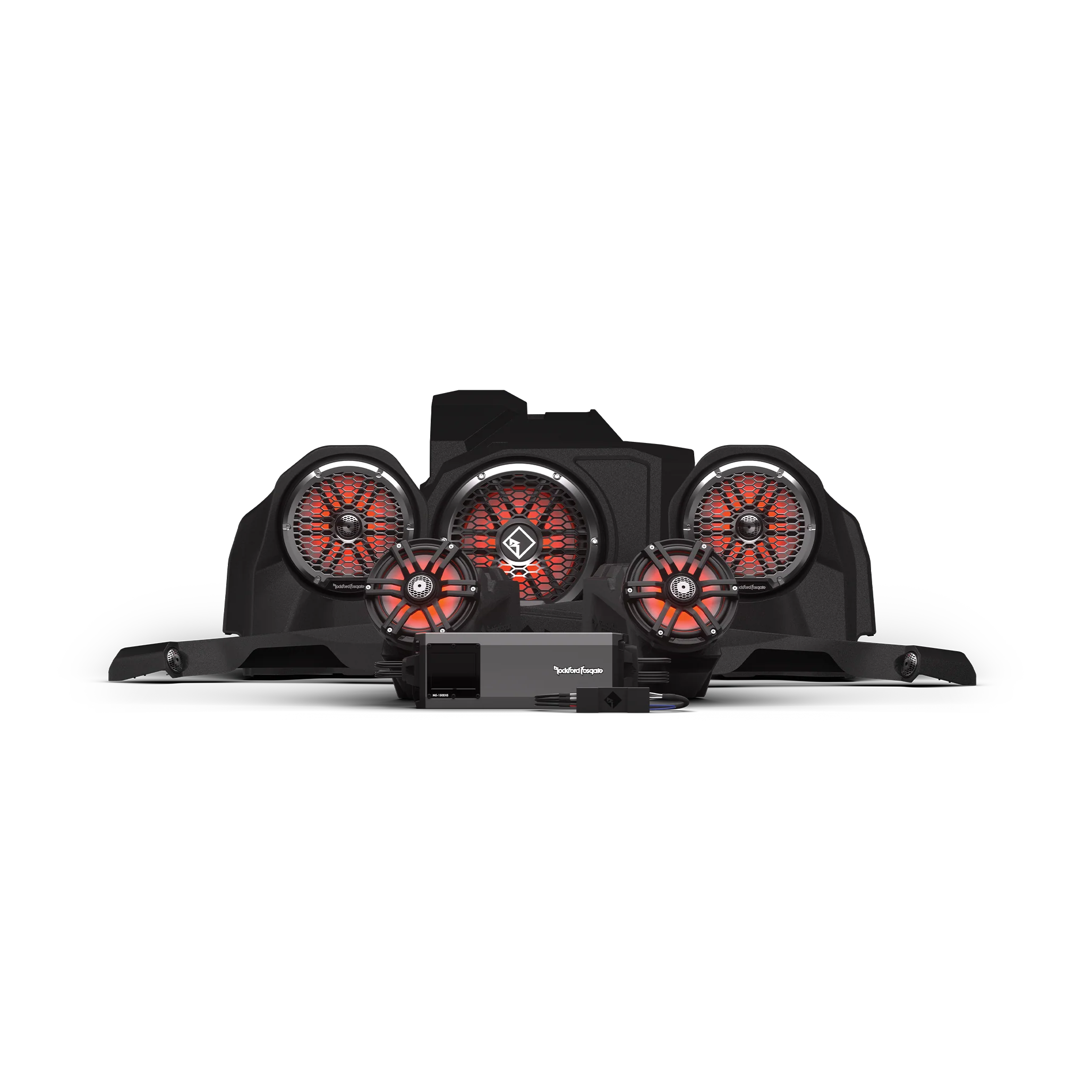 2024+ RZR XP Rockford Fosgate Audio Kit w/ Ride Command (STAGE 6)