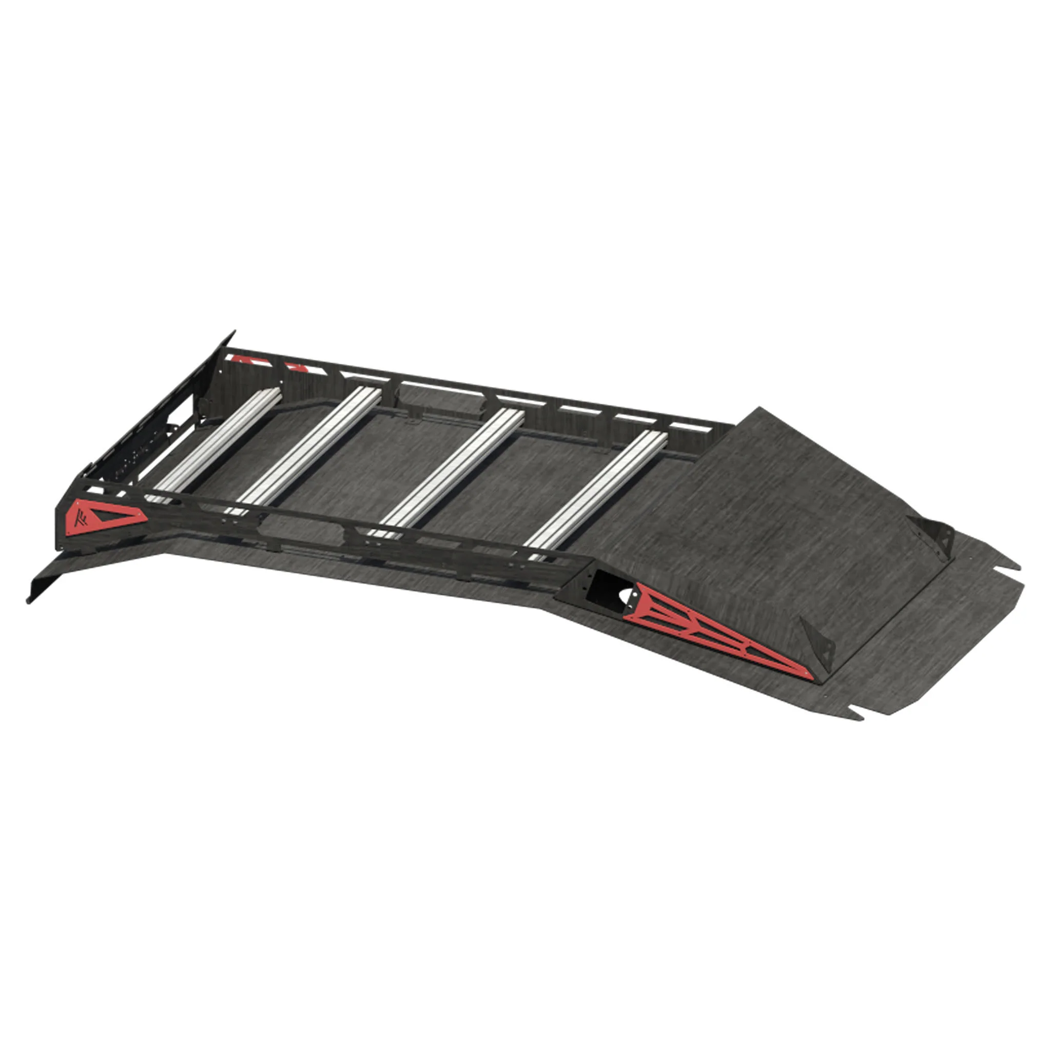 T-Slot Rail Kit for the Polaris General 4 Level 3 & Level 4  Audio Roof - Image 2