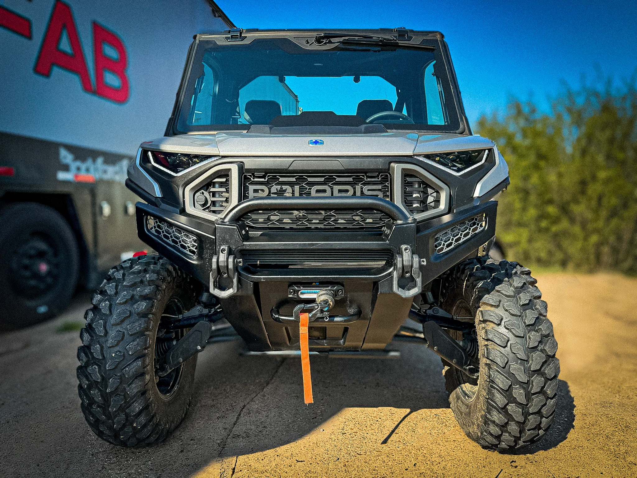 TF010010 | Polaris Ranger Factory Front Bumper Light Kit (25+ Ranger XP 1000 – Ranger 1500 - Image 2