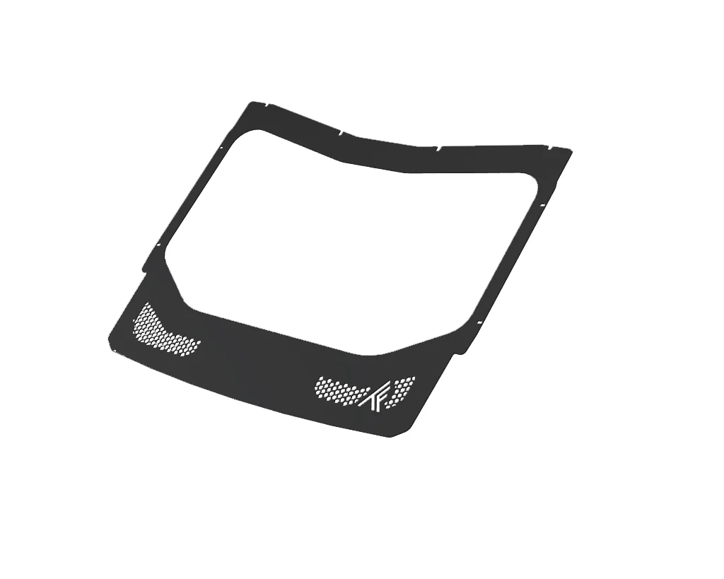 TF130203.G-H | 2025+ RZR PRO R Cage Windshield (Hi-Brow) - Image 4