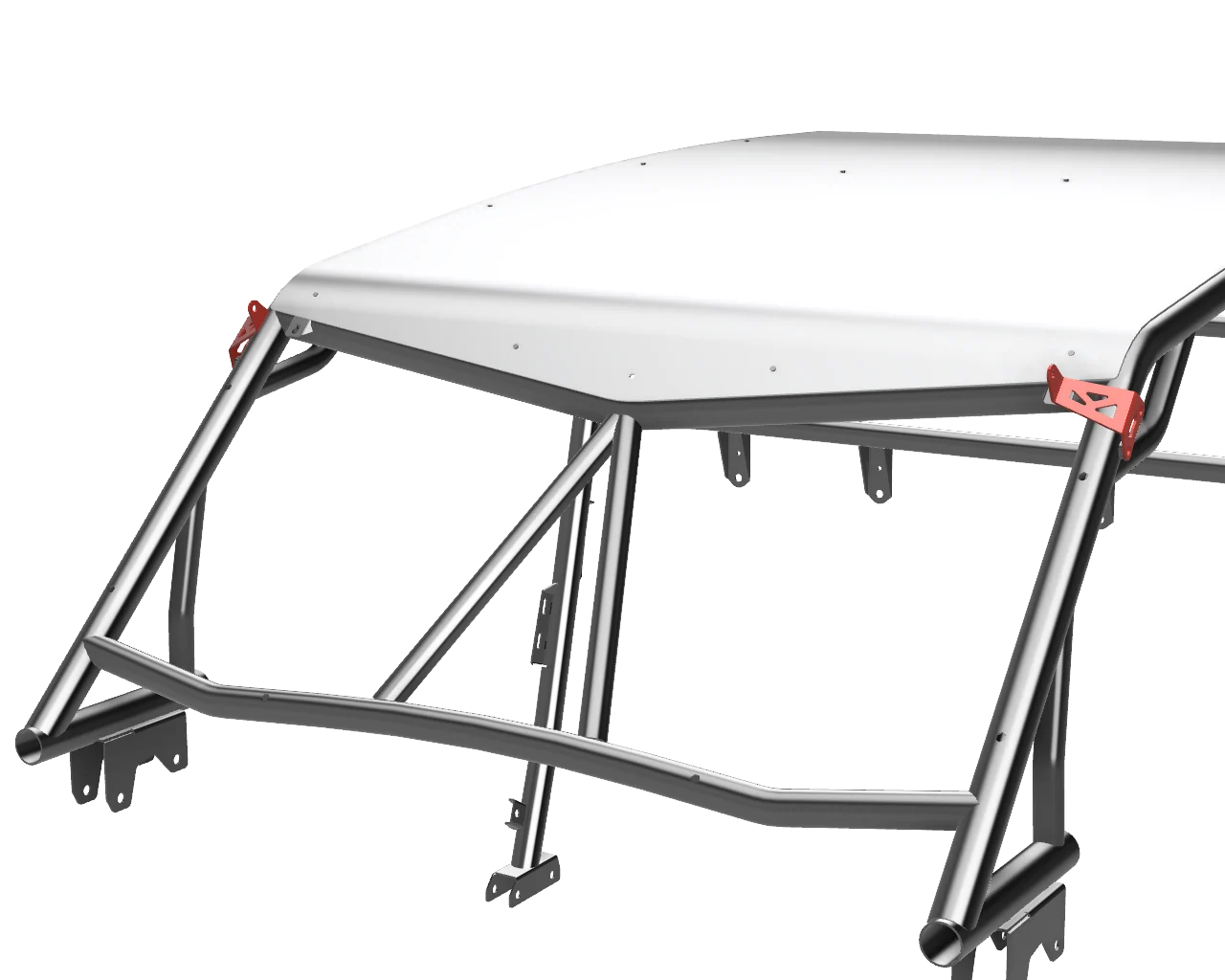 TF190201.L | 24+ RZR XP 4 Cage (4-Seat) 40-Inch Light Bar Brackets