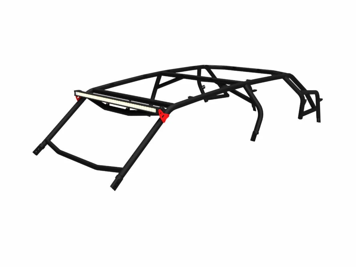 TF220201.L | RZR TURBO R Cage 40-Inch Light Bar Brackets
