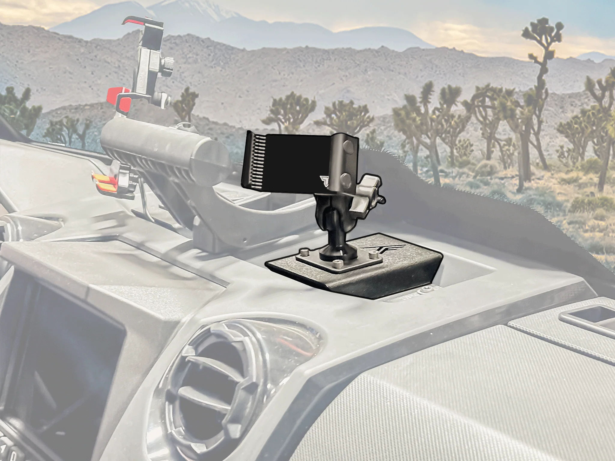 TF230902 | Polaris Ranger 1500 XD Phone Mount - Driver Side - Image 3