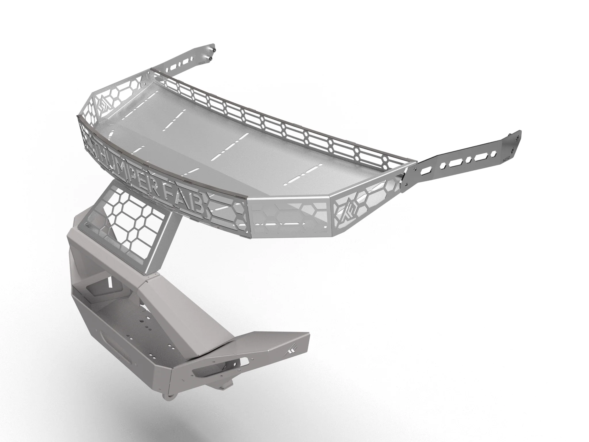 TF231904 | Polaris Ranger 1500 XD Hood Rack (Thumper Bumper) - Image 4