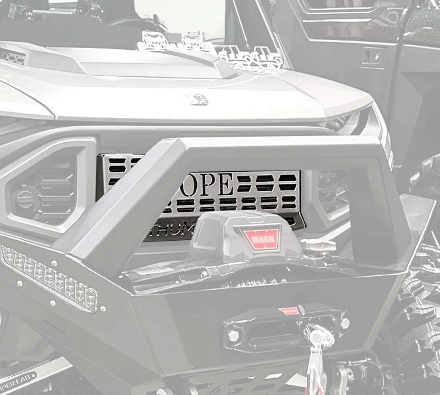 TF232602 | CUSTOMIZABLE Polaris Ranger XD 1500 Front Grill - Image 2