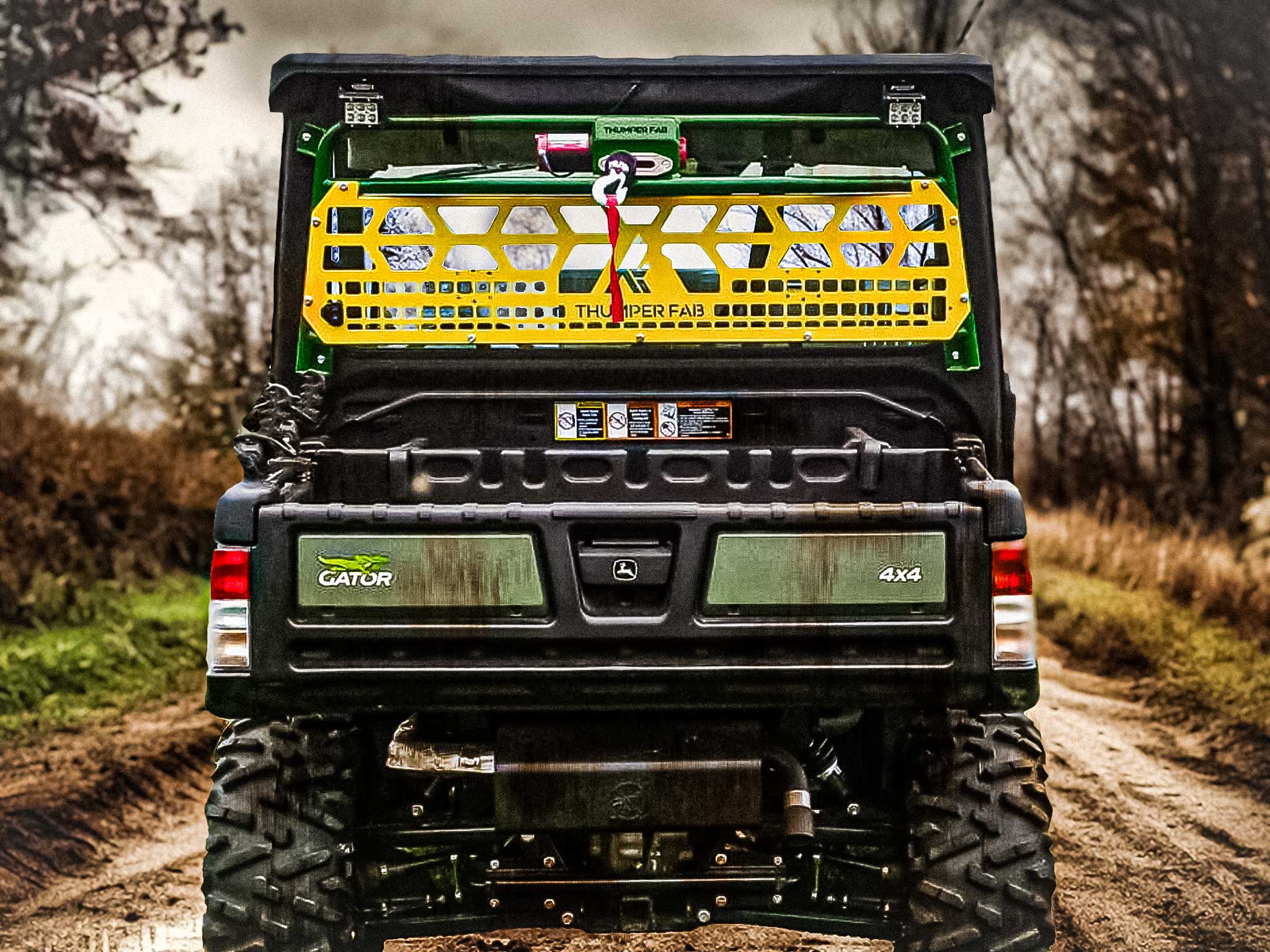 TF251601 | John Deere Gator Winch Headache Rack - Image 8