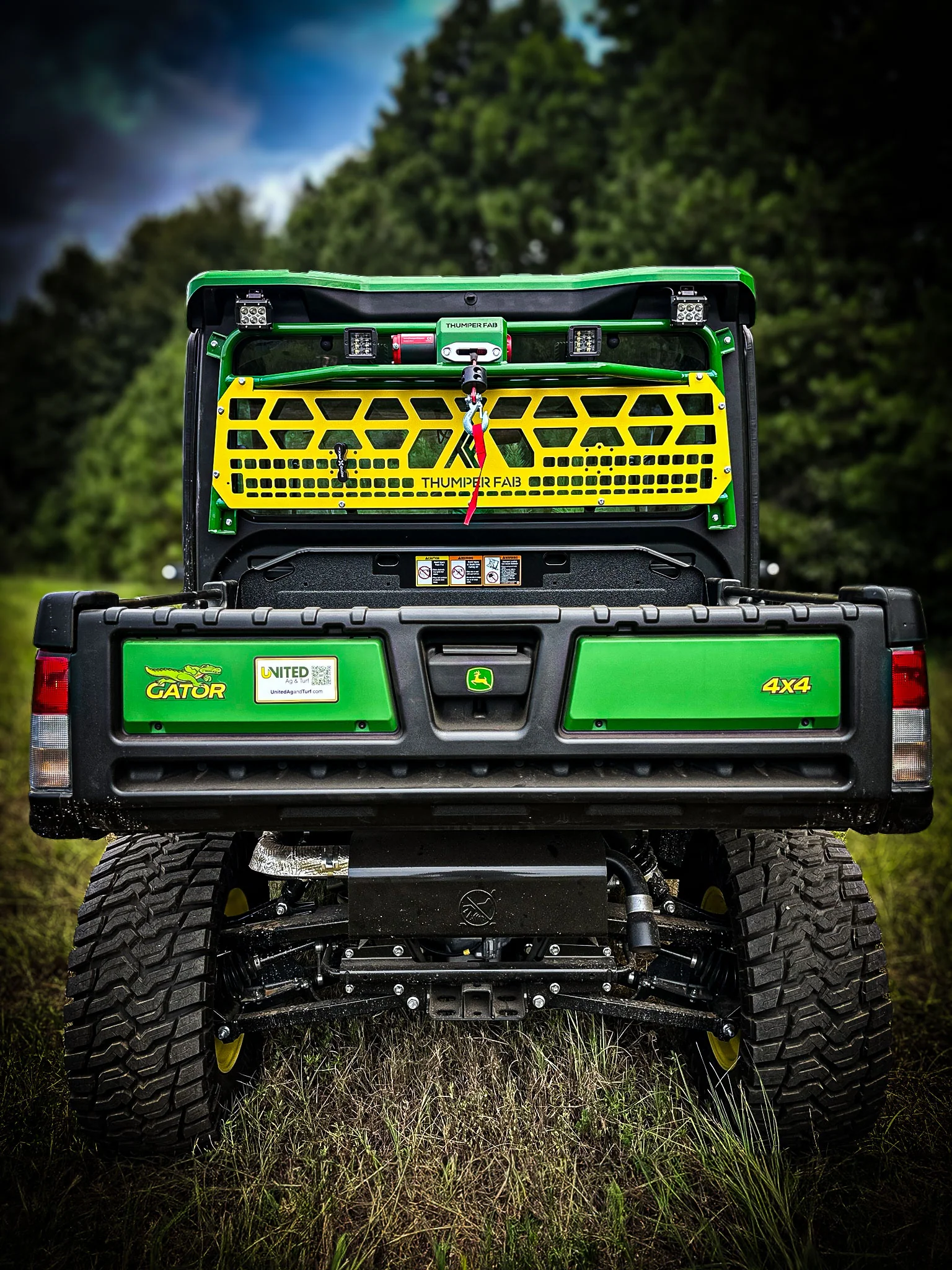 TF251601 | John Deere Gator Winch Headache Rack - Image 9